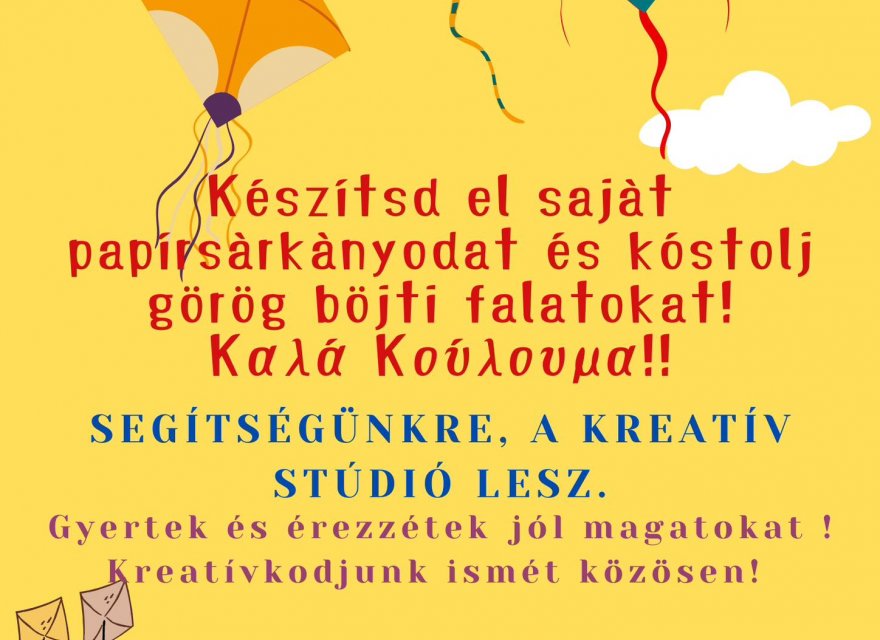 Καθαρά Δευτέρα – Tiszta hétfő