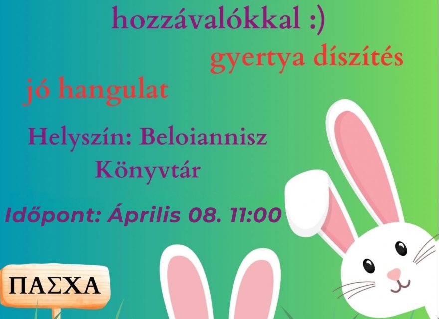 Λαμπάδα készítés a gyerekekkel a szombati éjféli misére